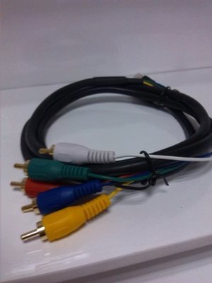 DDLON HDMI TO 5色差高清轉(zhuǎn)接線 HDMI轉(zhuǎn)5RCA 1.5米HDMI色差線:亞馬遜:小家電